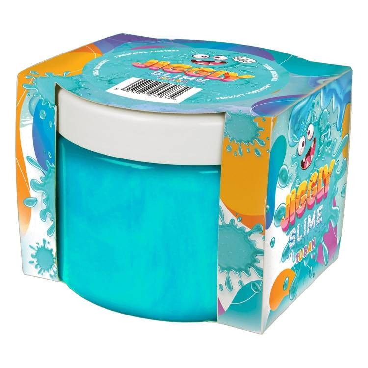 Slime Jiggly - turkizni biserni, 500g
