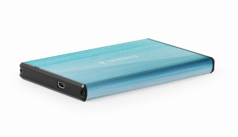 Zunanja enota za 2.5" disk, USB 3.0, modra