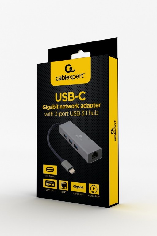 USB 3.1 hub s 3 vrata i mrežnom karticom 2