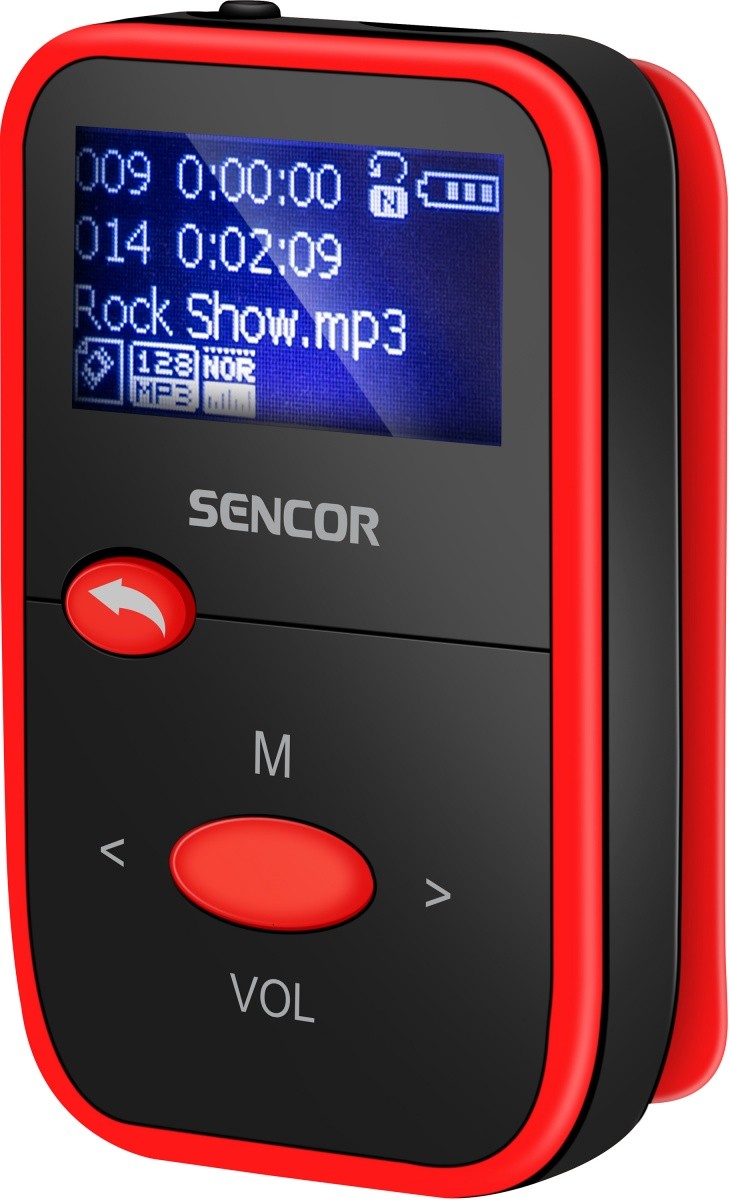 Sencor SFP 4408RD MP3 predvajalnik - 8GB, LCD, FM Radio 2