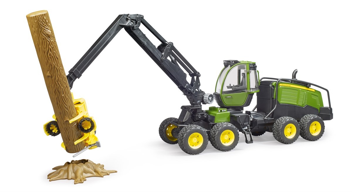 Gozdarski stroj John Deere 1270G z vejo 4
