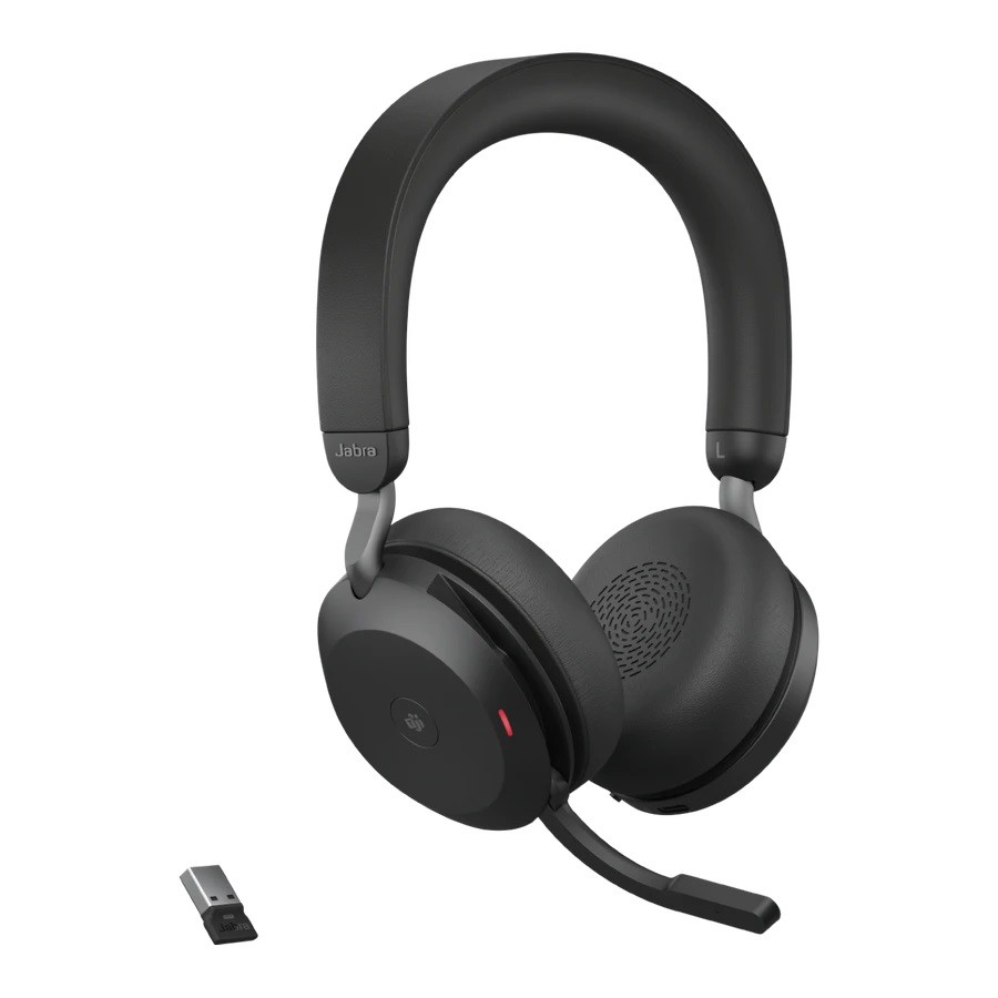 Brezžične slušalke Jabra Evolve2 75 MS Stereo s stojalom 2