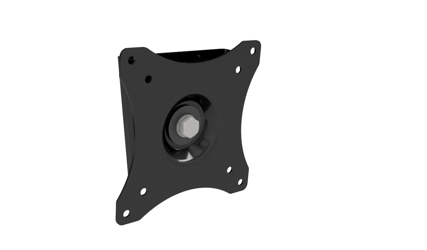 Stenski nosilec za monitor VESA GD03 (200x100mm), črn 2