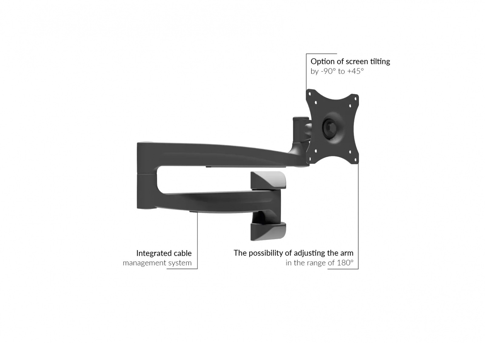 Stojalo za dva monitorja 10-29" GDV121 4