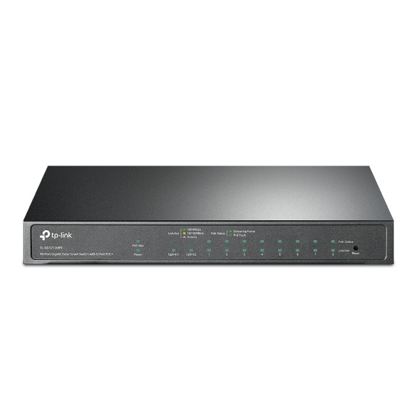 TP-LINK Smart Switch SG1210MPE, 8x GE PoE+, 1x GE, 1x SFP
