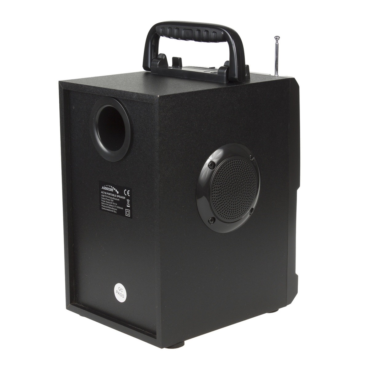Bluetooth zvočnik radio USB Audiocore AC730 5