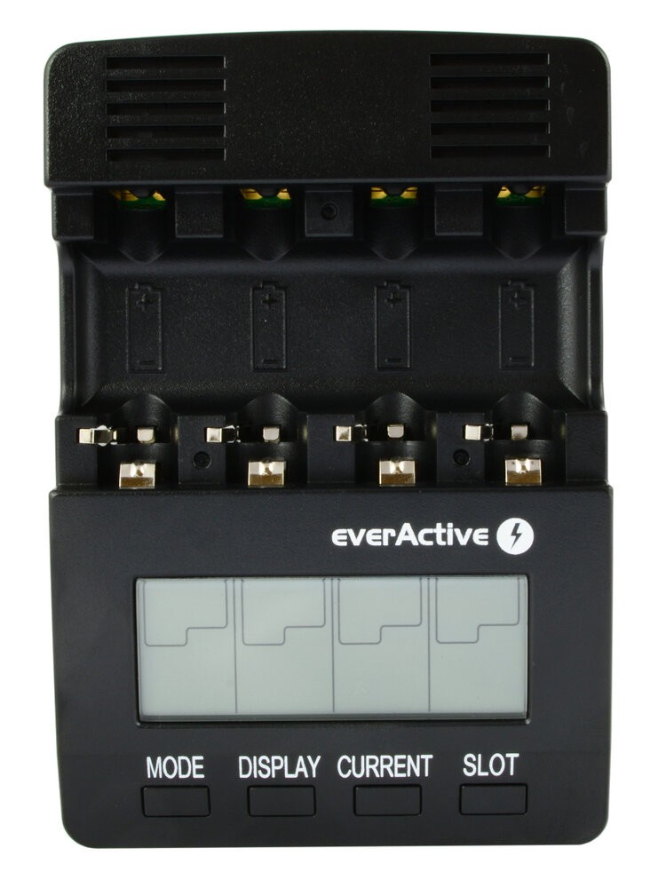 Procesorski polnilec EverActive NC-3000 za AA/AAA/C/D baterije 5