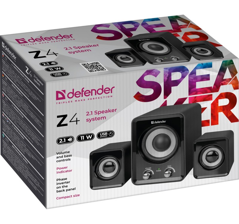 2.1 računalniški zvočniki Defender Z4, 11W RMS 3