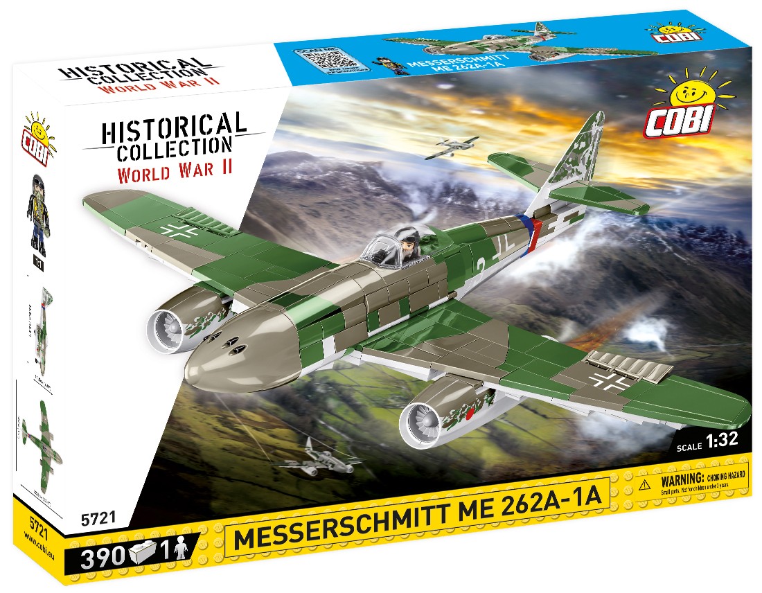 Gradbeni bloki Cobi Klocki Messerschmitt Me262 A-1a