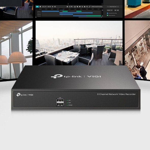 TP-LINK VIGI NVR1008H omrežni videorekorder, 8 kanalov 3