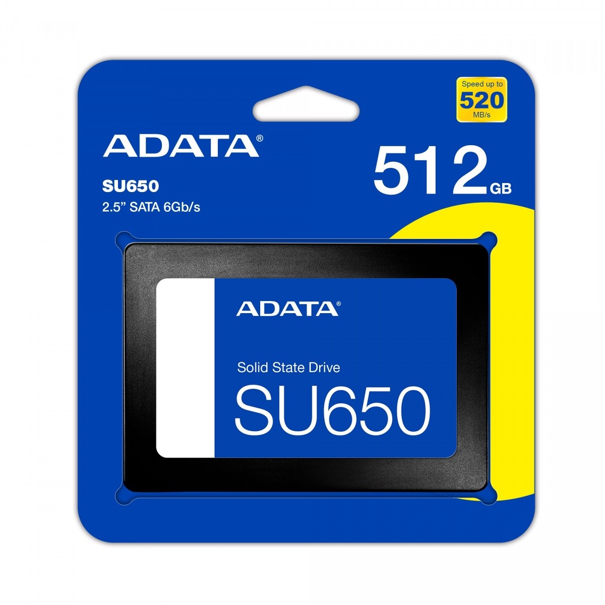 Adata Ultimate SU650 SSD 512GB 2.5" SATA III 3D TLC 5