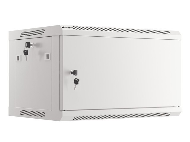 Lanberg viseča omara 19" 6U 600x450mm, siva