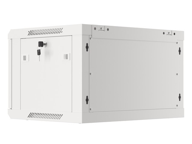 Lanberg viseča omara 19" 6U 600x450mm, siva 6