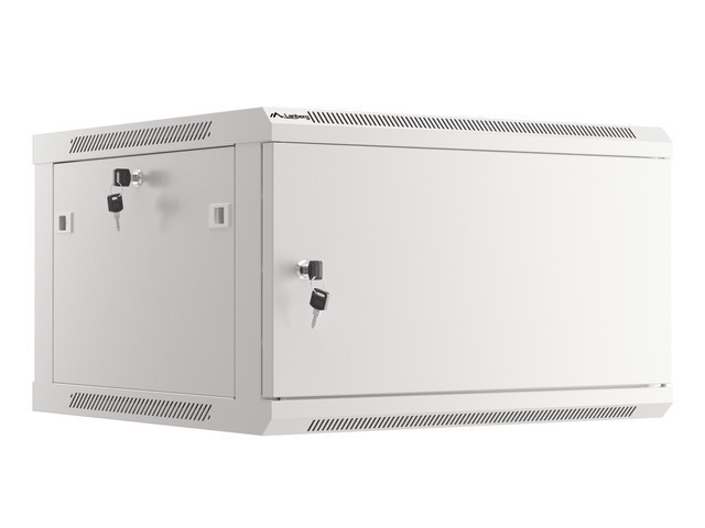 Lanberg viseča omara 19" 6U 600x600mm, siva