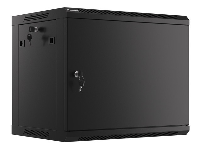 Lanberg viseča omara 19" 9U 600x450mm, črna