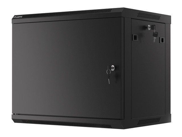 Lanberg viseča omara 19" 9U 600x450mm, črna 3