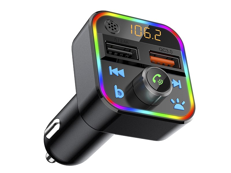 BLOW FM transmiter Bluetooth 5.1 + QC3.0, RGB