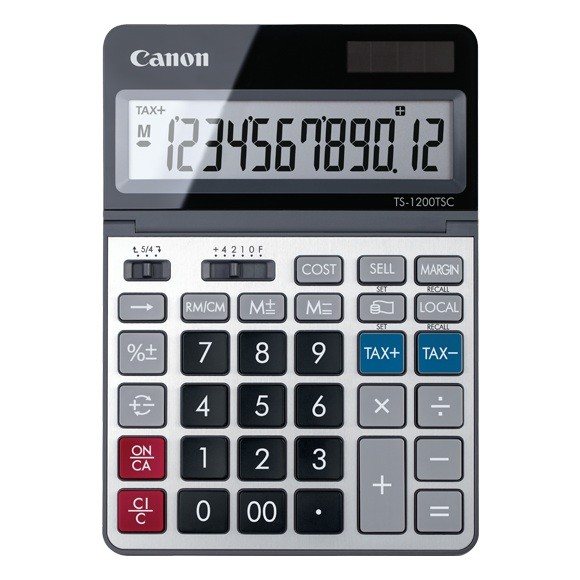 Canon TS-1200TSC kalkulator, črn
