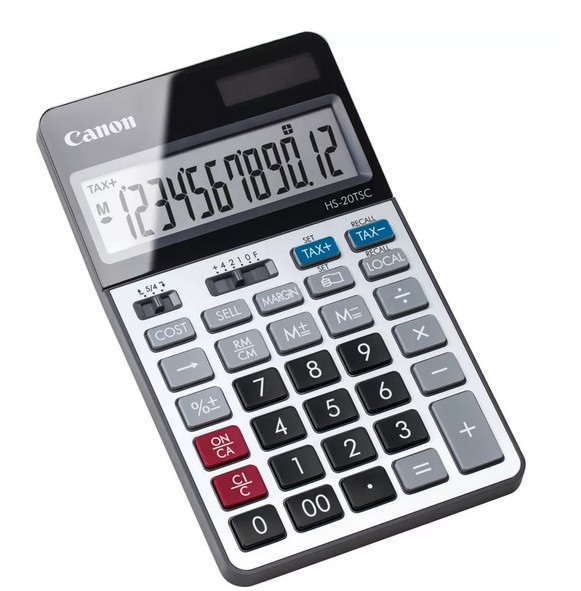 Canon HS-20TSC kalkulator, črn 2