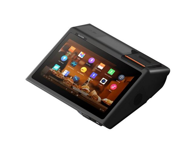 Desktop D2 Mini, Android 8.1, 10.1+4.3 inch, 2/8 GB, 58mm printer , NFC, WiFi, image 1