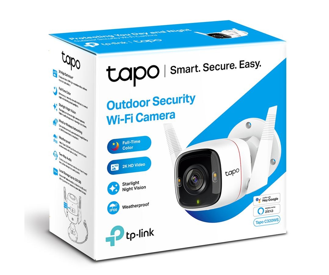 TP-LINK Tapo C320WS WiFi nadzorna kamera za zunanjo uporabo, Security Wi-Fi Camera 2