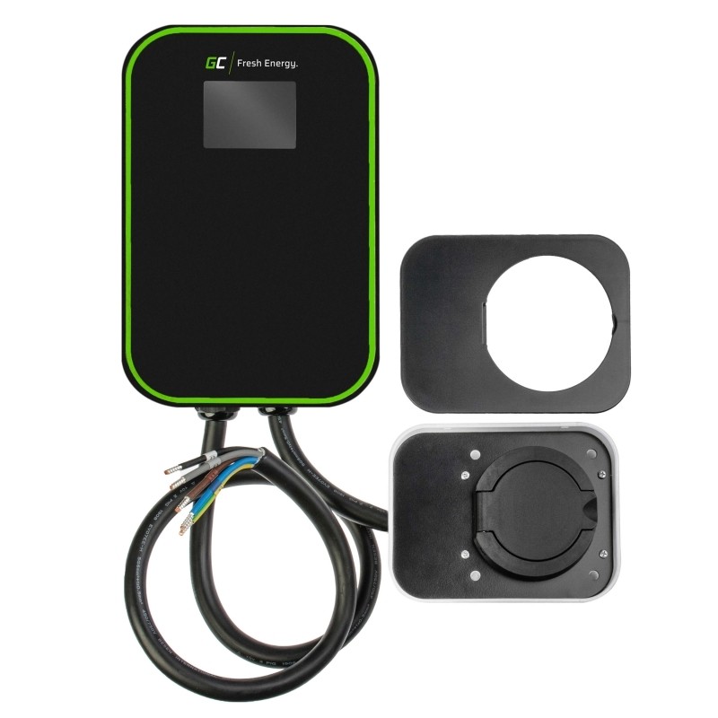 Stenska polnilnica EV Wallbox PowerBox 22kW - vtičnica Type 2, RFID 8