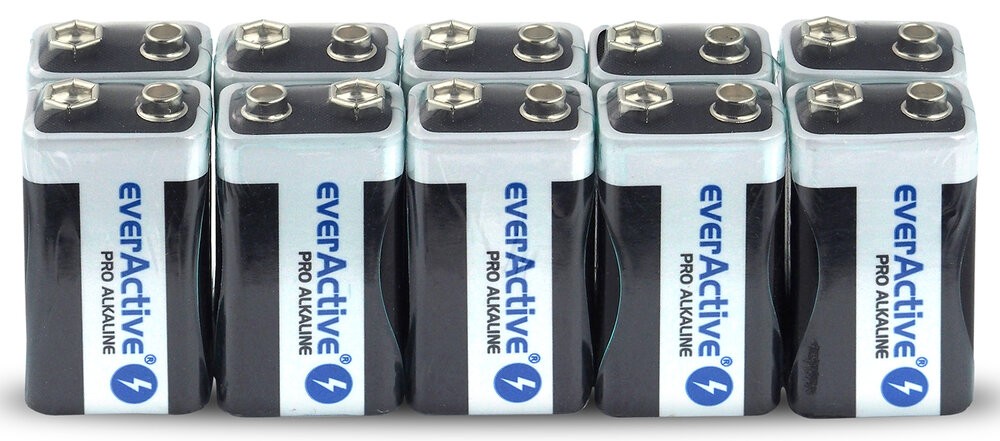 Alkalne baterije R9/6LR61 9V PRO ALKALINE, pakiranje 10 kos 3