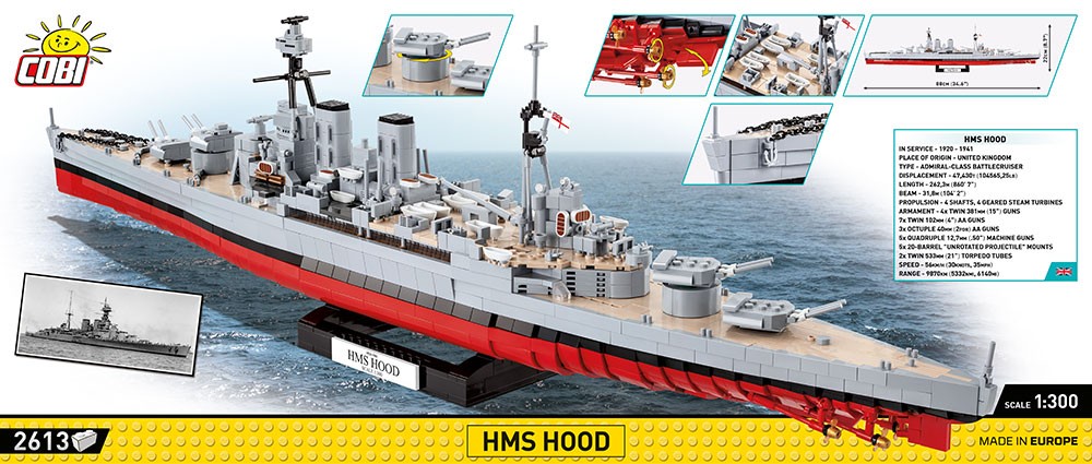 Gradbeni bloki HMS Hood 2