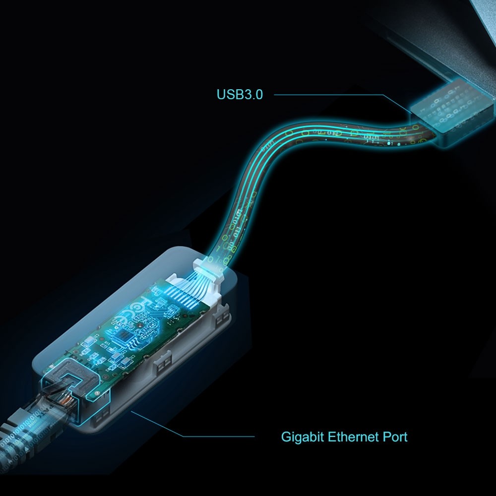 Mrežna kartica TP-Link UE306 USB 3.0 na Gigabit Ethernet 7