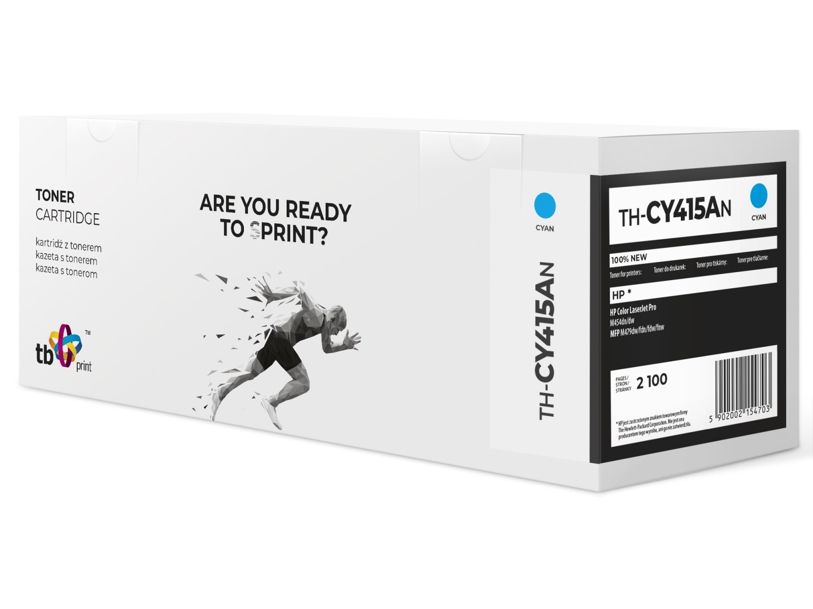 Cijan toner za HP Color LJ Pro W2031A (TH-CY415AN)