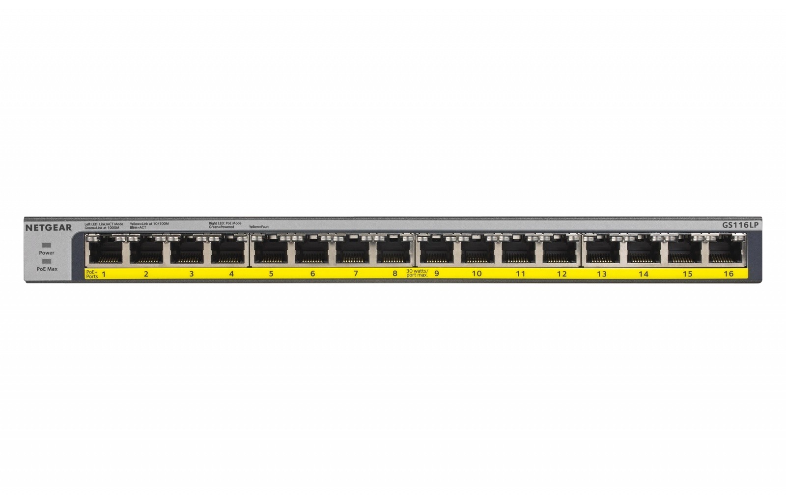 Mrežni preklopnik 16x GE PoE+, neupravljan 5