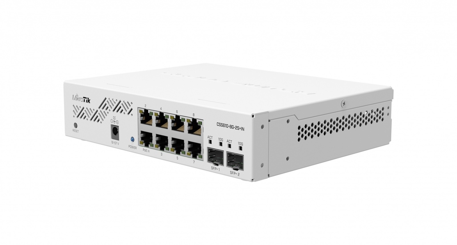 Preklopnik 8x1GbE 2xSFP+ CSS610-8G-2S+IN 2