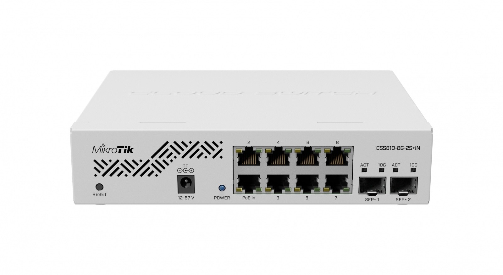 Preklopnik 8x1GbE 2xSFP+ CSS610-8G-2S+IN