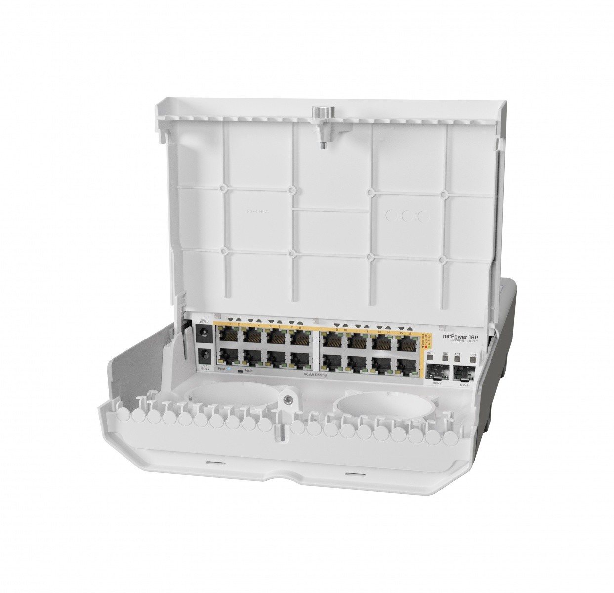 Preklopnik 16xGbE, 2xSFP+ CRS318-16P-2S+OUT 2