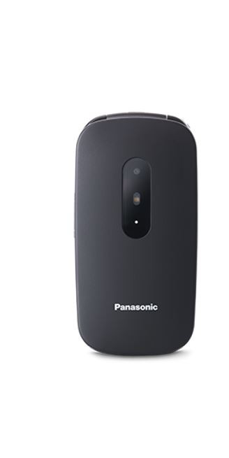 Telefon za starejše KX-TU446, črn