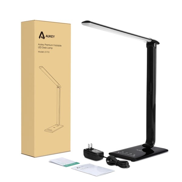Namizna LED svetilka LT-T10, 12W, črna 5