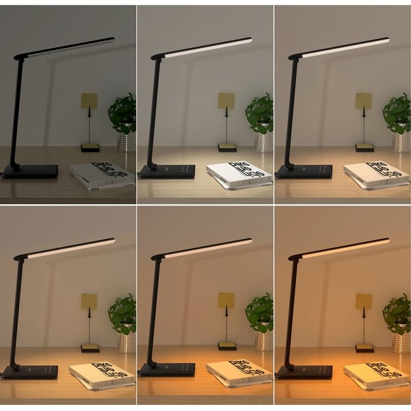 Namizna LED svetilka LT-T10, 12W, črna 8