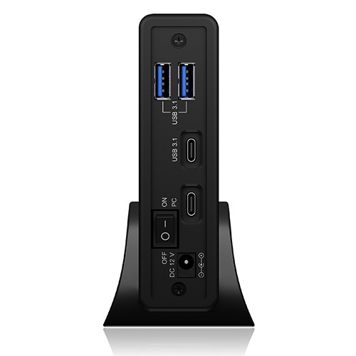Ohišje za 2,5/3,5 HDD z vgrajenim HUB-om 2