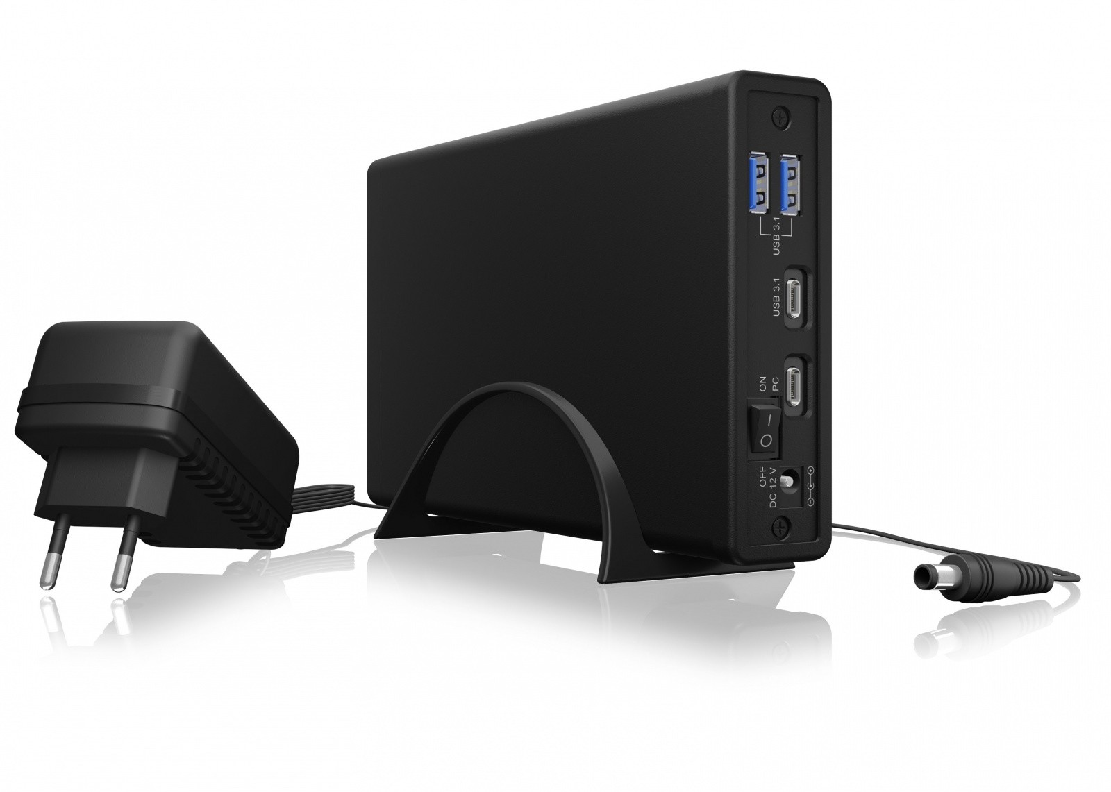 Ohišje za 2,5/3,5 HDD z vgrajenim HUB-om 5