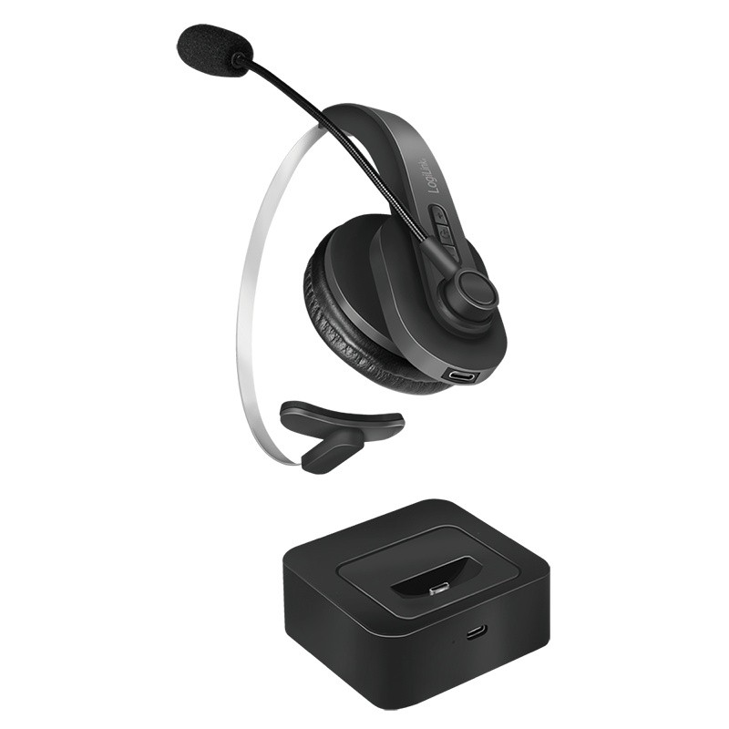 Bluetooth slušalka z mikrofonom in polnilno postajo 8