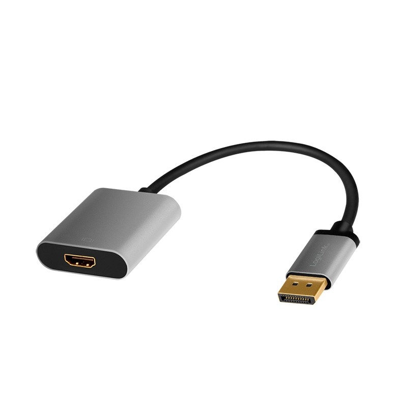 Adapter DP na HDMI 4K/60 Hz, 0.15m, aluminijast