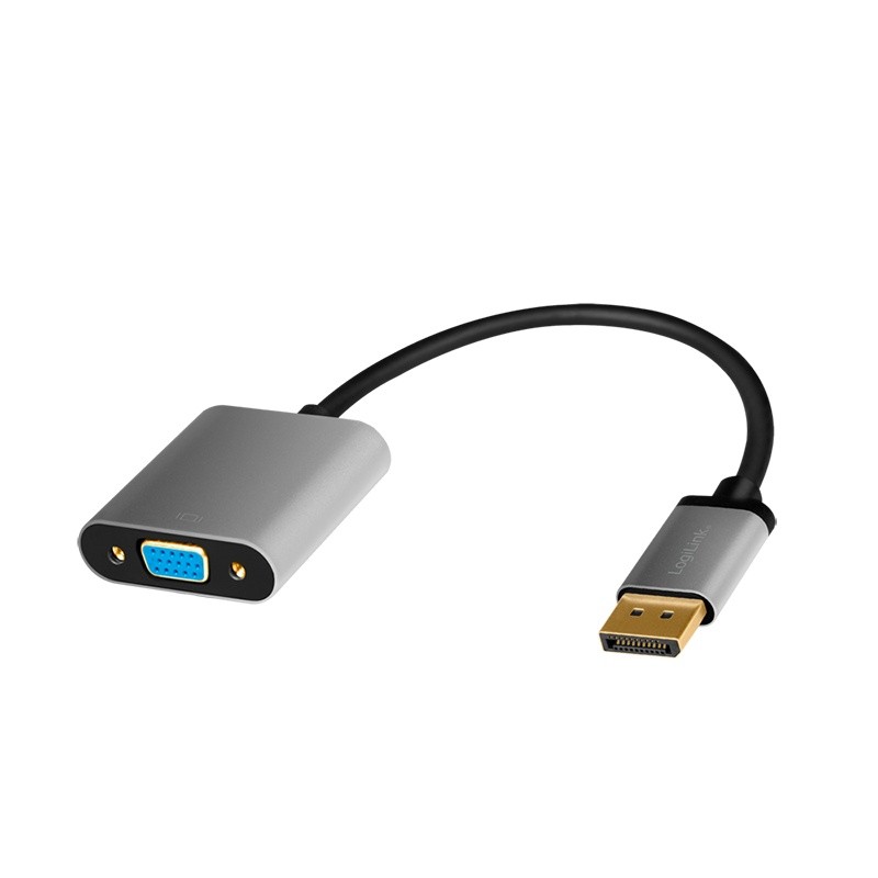 Adapter DP na VGA 1080p/60 Hz, 0.15m, aluminijast