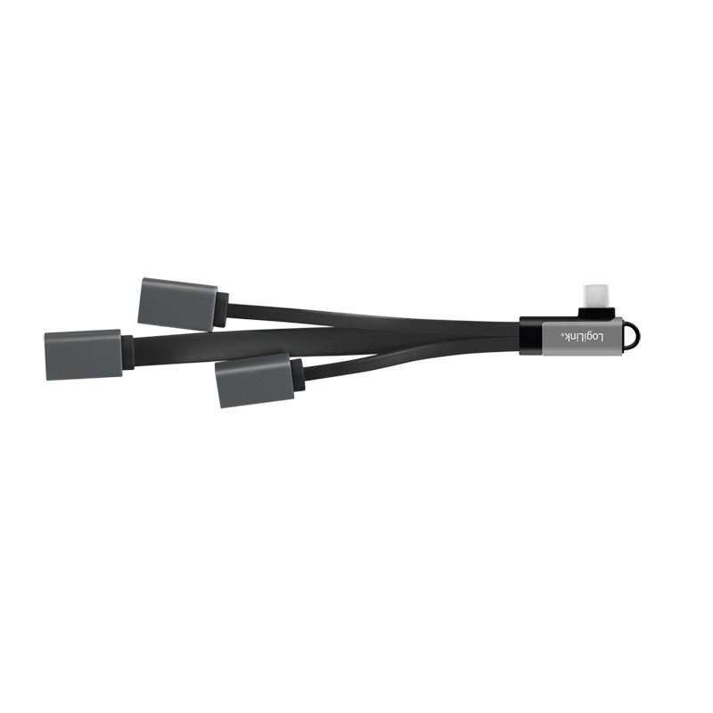 USB 3.2 hub s USB-C, 3x USB-A vhodi, 0.15m 2