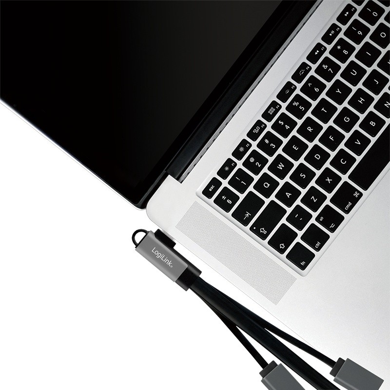USB 3.2 hub s USB-C, 3x USB-A vhodi, 0.15m 3
