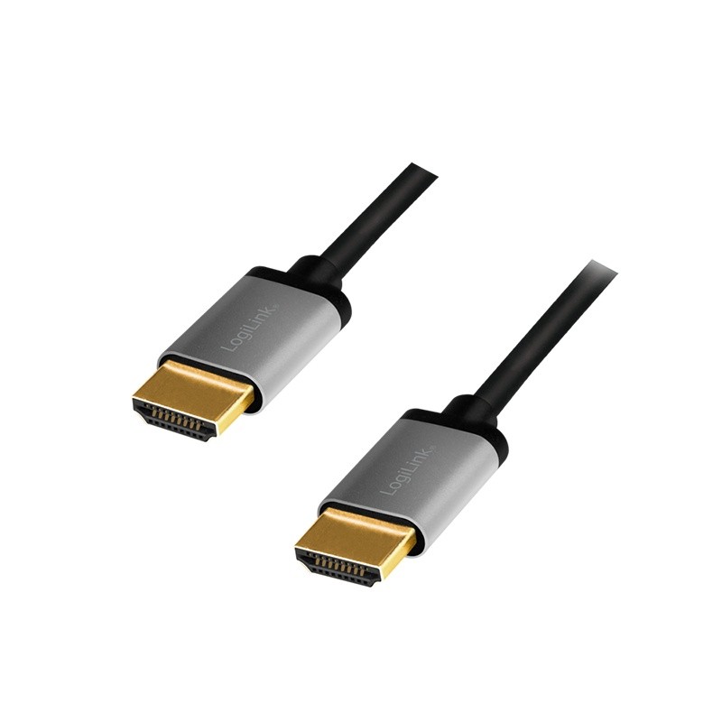 Kabel HDMI 4K/60Hz, aluminijast, 5m, črn