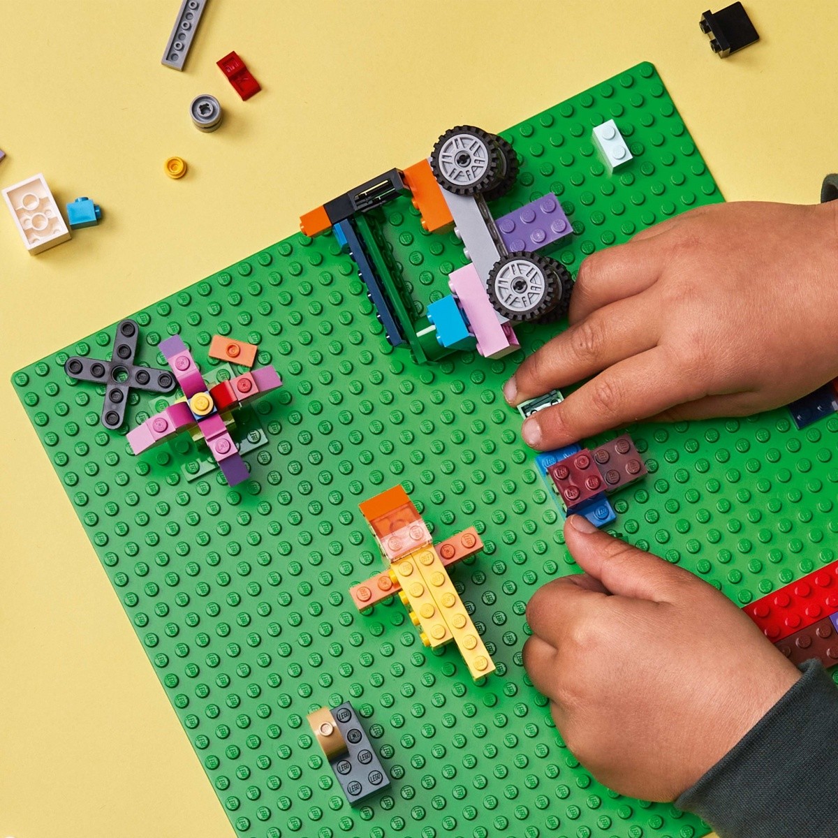 Gradbene kocke LEGO Classic Plošča 11023 Zelena 3