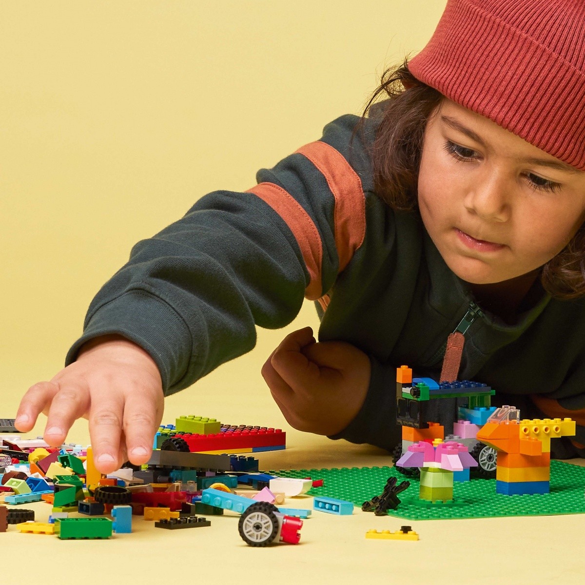 Gradbene kocke LEGO Classic Plošča 11023 Zelena 4