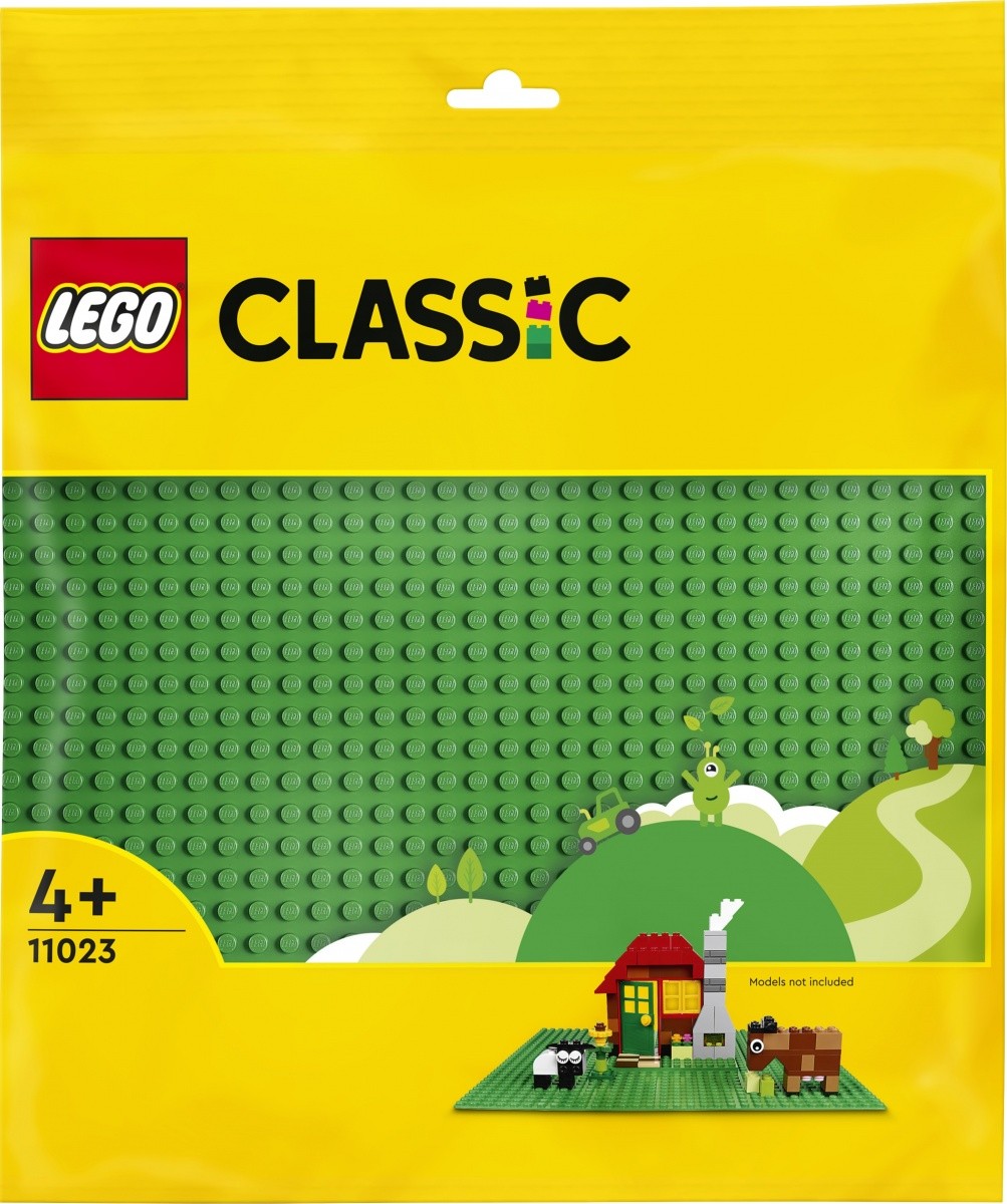 Gradbene kocke LEGO Classic Plošča 11023 Zelena 7
