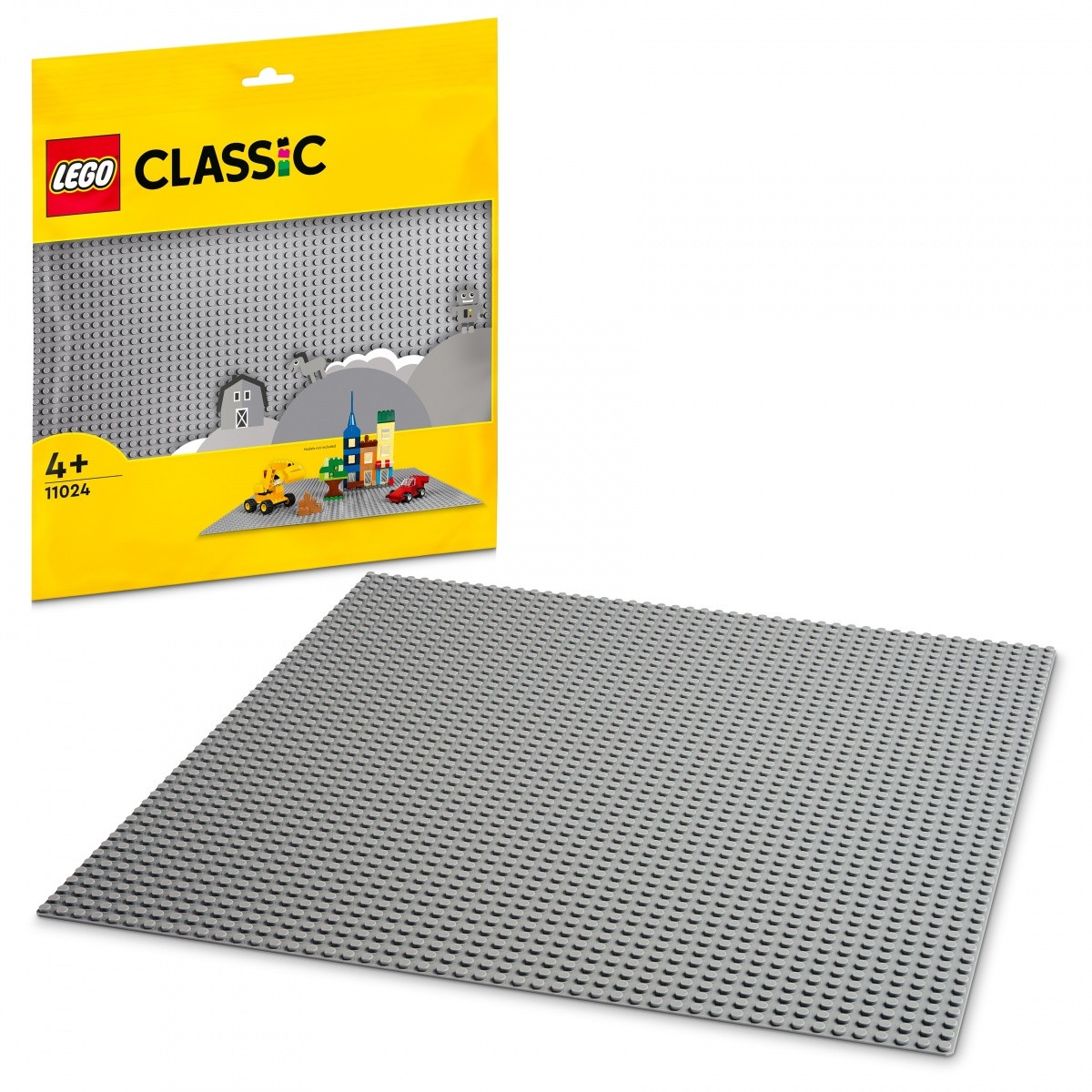 Gradbene kocke LEGO Classic Plošča 11024 Siva 3
