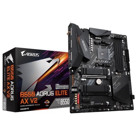 Matična plošča B550 AORUS ELITE AX V2 AM4, 4DDR4, HDMI/DP, M.2, ATX